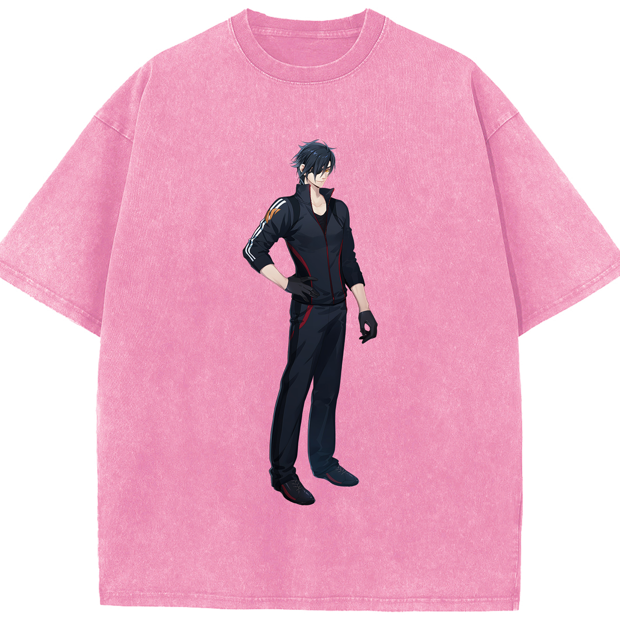 （画像用） 刀剣乱舞 Touken Ranbu 綿100% ヴィンテージ風 半袖Tシャツ（フロントプリント）